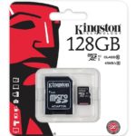 Kingston 128GB Micro SD Card with Adapter