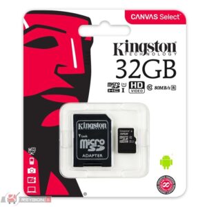 Kingston 32GB Micro SD Card with Adapter