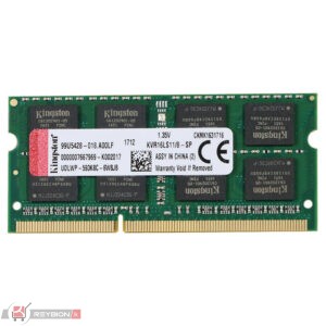 Kingston 8GB DDR3 1600MHz PC3L-12800 Laptop RAM