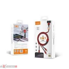 LDNIO 3in1 Fast Charging Data Cable LC93