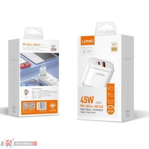 LDNIO USB QC3.0 PD QC4+ 45W Travel Charger A2526C_Reybion