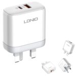 LDNIO USB QC3.0 PD QC4+ 45W Travel Charger A2526C_Reybion.lk